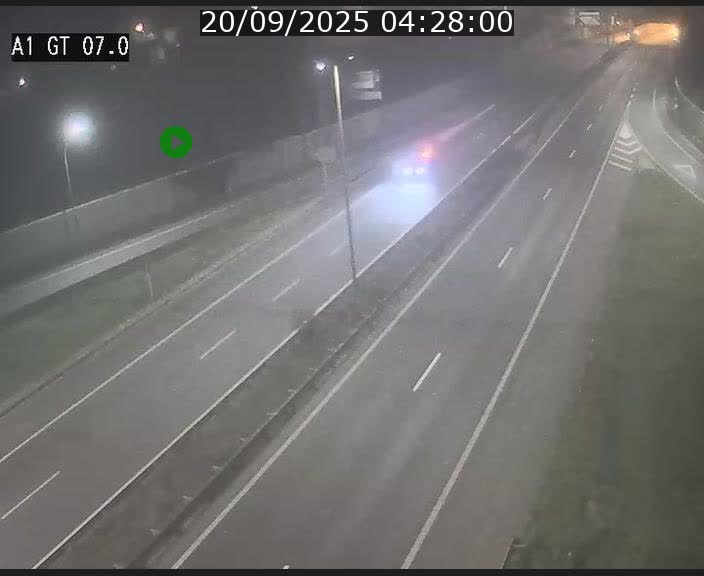 <h2>Traffic live webcam Luxembourg Cents - A1 direction Kirchberg - BK 7</h2>
