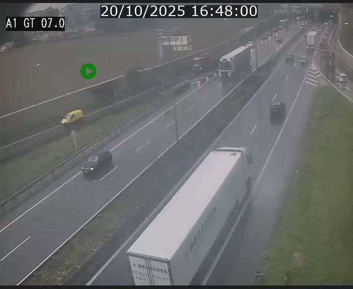 <h2>Traffic live webcam Luxembourg Cents - A1 direction Kirchberg - BK 7</h2>