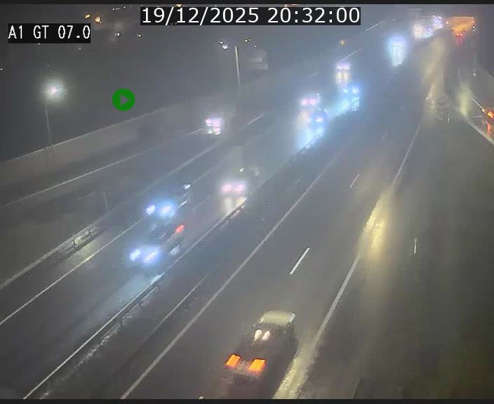 <h2>Traffic live webcam Luxembourg Cents - A1 direction Kirchberg - BK 7</h2>