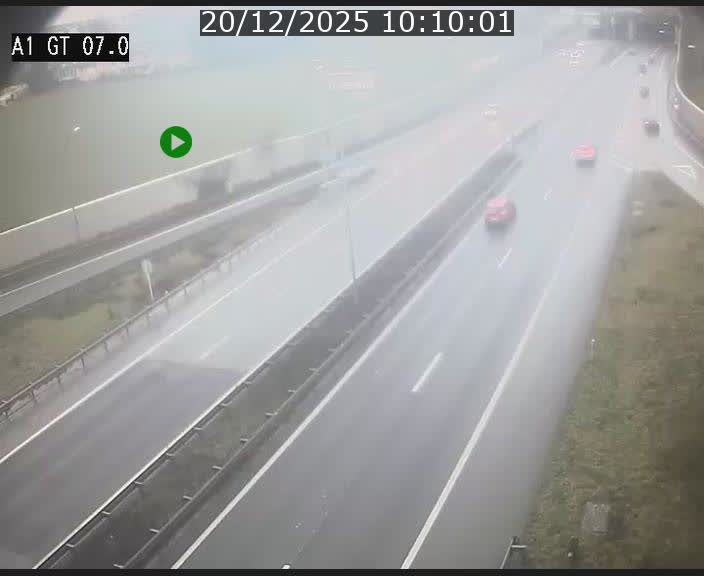 <h2>Traffic live webcam Luxembourg Cents - A1 direction Kirchberg - BK 7</h2>