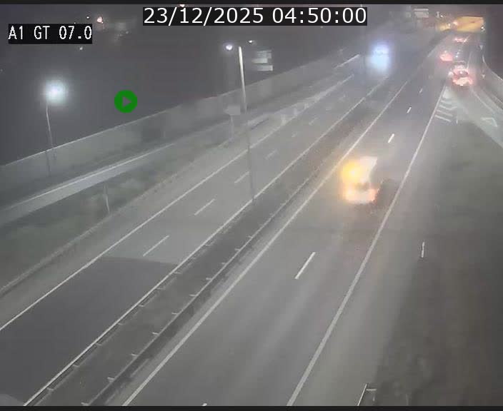 <h2>Traffic live webcam Luxembourg Cents - A1 direction Kirchberg - BK 7</h2>