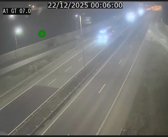 <h2>Traffic live webcam Luxembourg Cents - A1 direction Kirchberg - BK 7</h2>