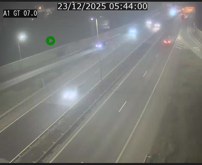 <h2>Traffic live webcam Luxembourg Cents - A1 direction Kirchberg - BK 7</h2>