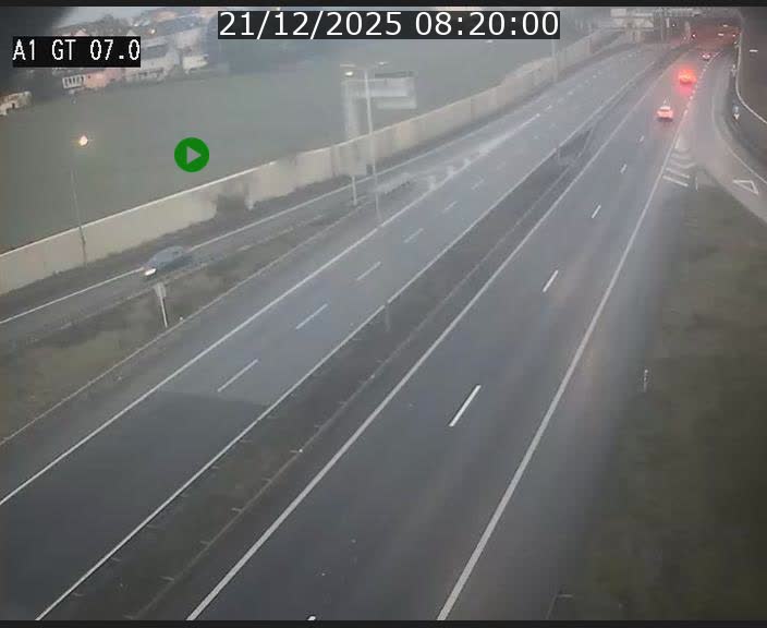 <h2>Traffic live webcam Luxembourg Cents - A1 direction Kirchberg - BK 7</h2>