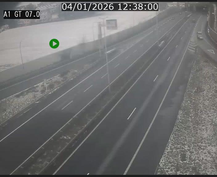 <h2>Traffic live webcam Luxembourg Cents - A1 direction Kirchberg - BK 7</h2>