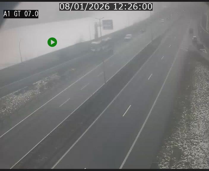<h2>Traffic live webcam Luxembourg Cents - A1 direction Kirchberg - BK 7</h2>