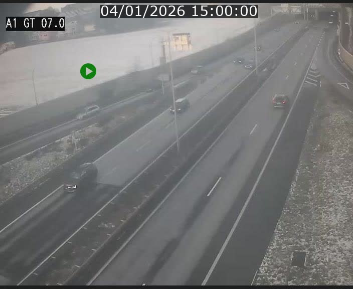 <h2>Traffic live webcam Luxembourg Cents - A1 direction Kirchberg - BK 7</h2>