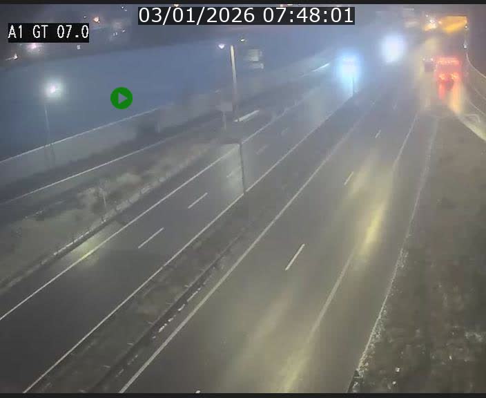 <h2>Traffic live webcam Luxembourg Cents - A1 direction Kirchberg - BK 7</h2>