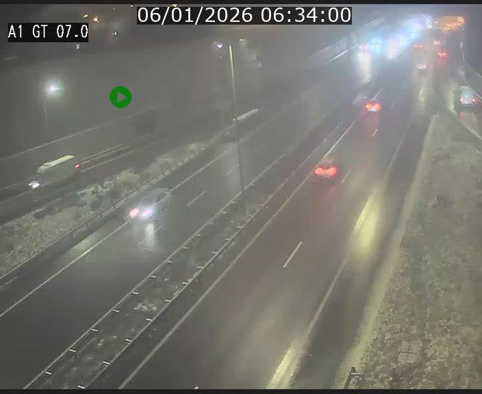 <h2>Traffic live webcam Luxembourg Cents - A1 direction Kirchberg - BK 7</h2>