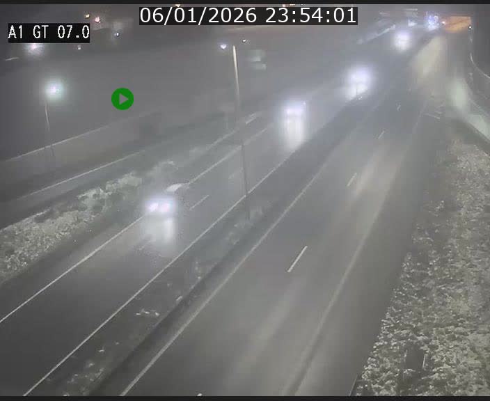 Traffic live webcam Luxembourg Cents - A1 direction Kirchberg - BK 7