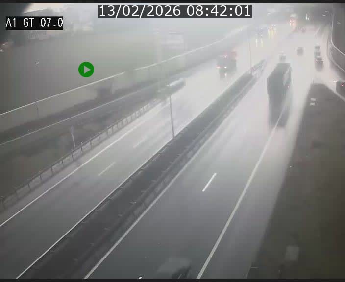 <h2>Traffic live webcam Luxembourg Cents - A1 direction Kirchberg - BK 7</h2>