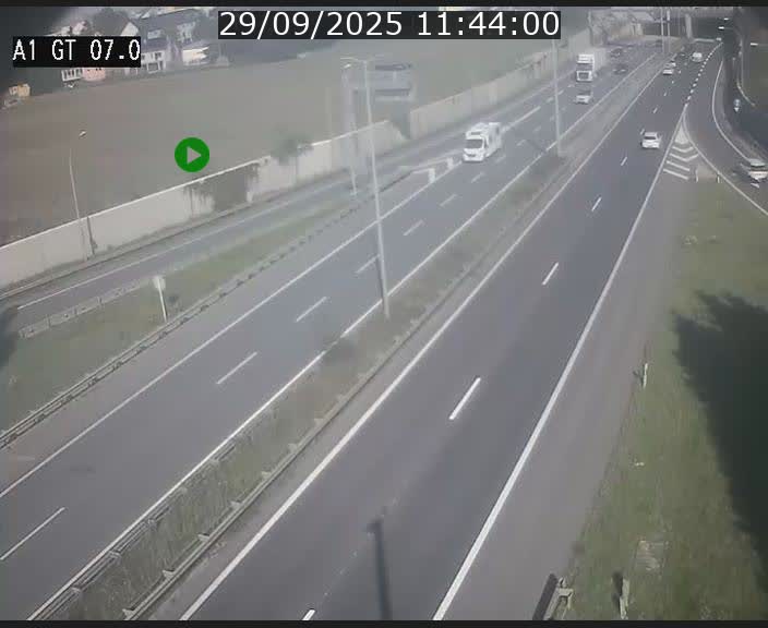 <h2>Traffic live webcam Luxembourg Cents - A1 direction Kirchberg - BK 7</h2>