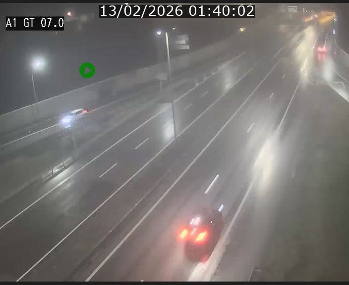 <h2>Traffic live webcam Luxembourg Cents - A1 direction Kirchberg - BK 7</h2>