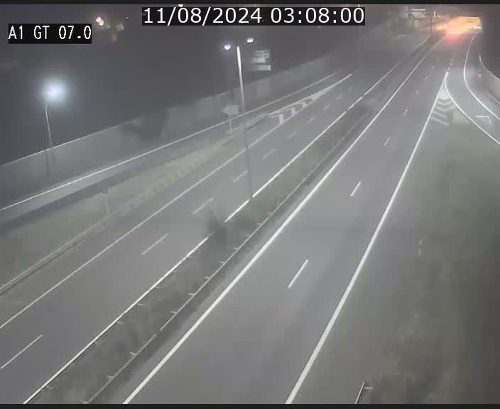 Traffic live webcam Luxembourg Cents - A1 direction Kirchberg - BK 7