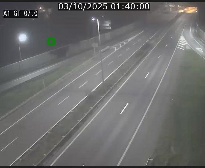 <h2>Traffic live webcam Luxembourg Cents - A1 direction Kirchberg - BK 7</h2>
