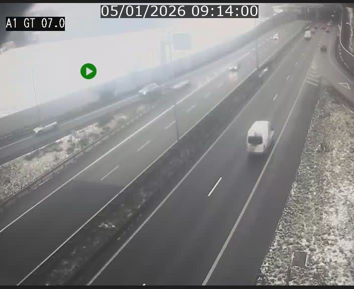 <h2>Traffic live webcam Luxembourg Cents - A1 direction Kirchberg - BK 7</h2>