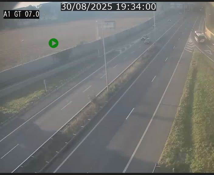 <h2>Traffic live webcam Luxembourg Cents - A1 direction Kirchberg - BK 7</h2>