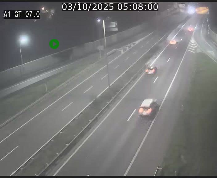 <h2>Traffic live webcam Luxembourg Cents - A1 direction Kirchberg - BK 7</h2>