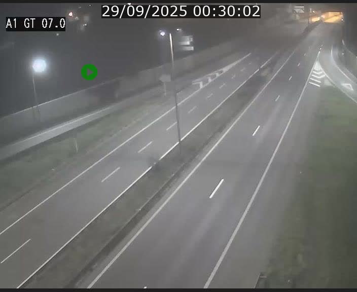 <h2>Traffic live webcam Luxembourg Cents - A1 direction Kirchberg - BK 7</h2>