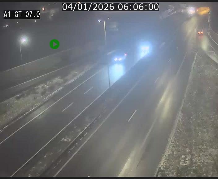<h2>Traffic live webcam Luxembourg Cents - A1 direction Kirchberg - BK 7</h2>