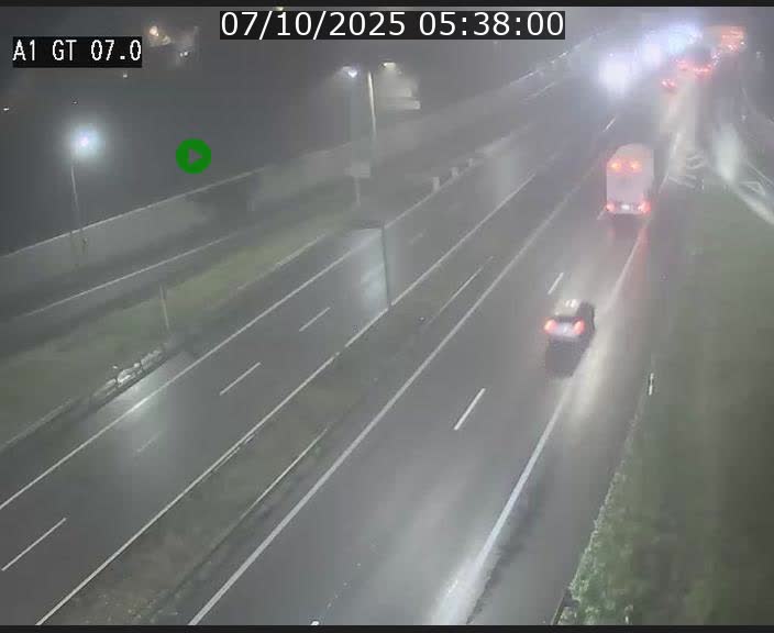 <h2>Traffic live webcam Luxembourg Cents - A1 direction Kirchberg - BK 7</h2>