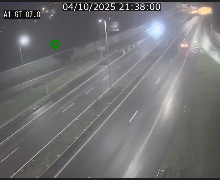 <h2>Traffic live webcam Luxembourg Cents - A1 direction Kirchberg - BK 7</h2>