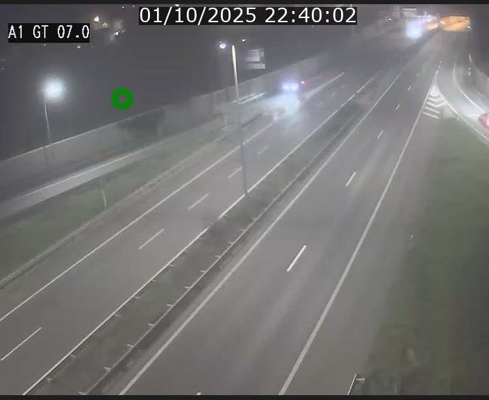 <h2>Traffic live webcam Luxembourg Cents - A1 direction Kirchberg - BK 7</h2>