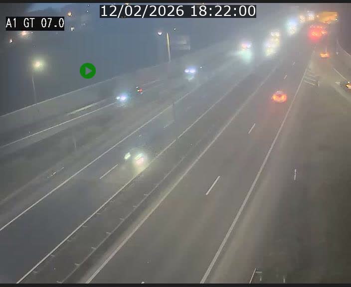 <h2>Traffic live webcam Luxembourg Cents - A1 direction Kirchberg - BK 7</h2>