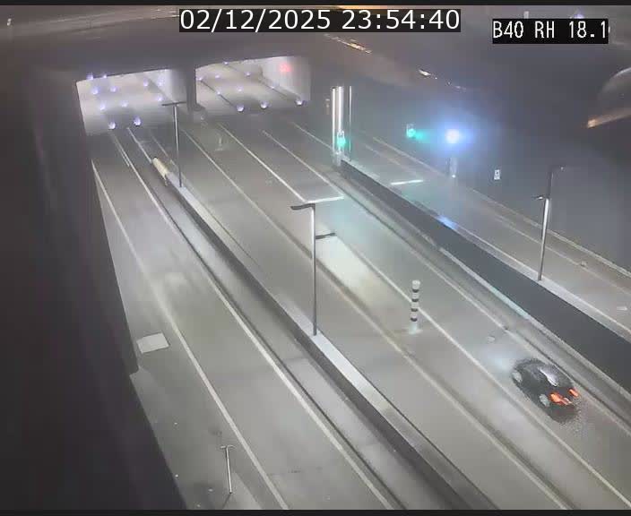 <h2>Webcam sur la route de contournement d'Esch-Belval avant le tunnel Central Gate au niveau de la porte de France et du radar fixe</h2>