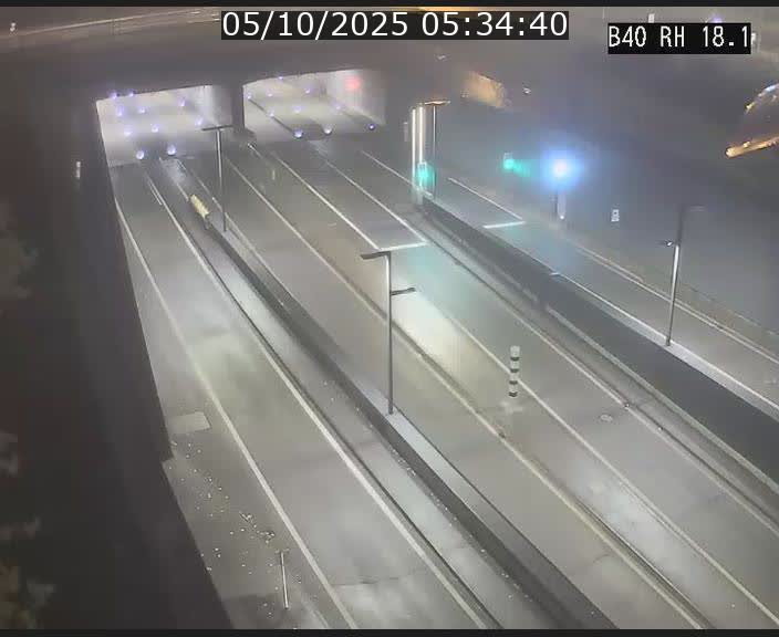<h2>Webcam sur la route de contournement d'Esch-Belval avant le tunnel Central Gate au niveau de la porte de France et du radar fixe</h2>