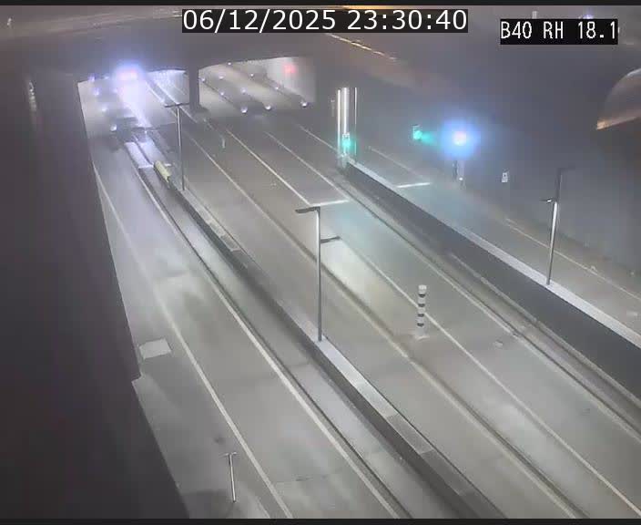 <h2>Webcam sur la route de contournement d'Esch-Belval avant le tunnel Central Gate au niveau de la porte de France et du radar fixe</h2>