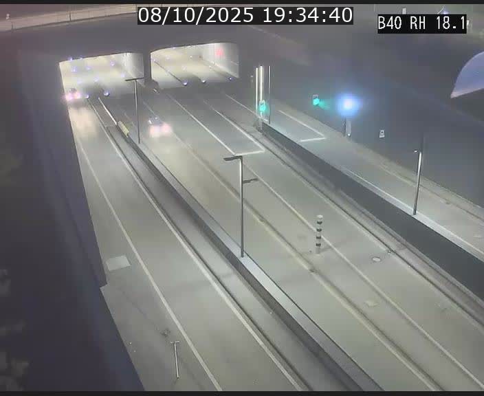 <h2>Webcam sur la route de contournement d'Esch-Belval avant le tunnel Central Gate au niveau de la porte de France et du radar fixe</h2>