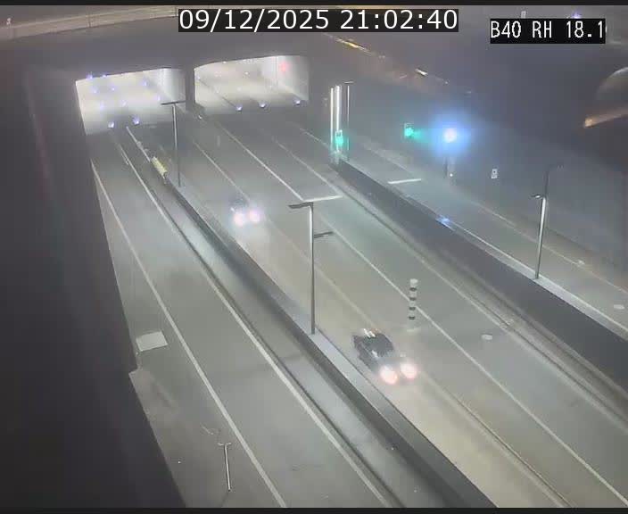 <h2>Webcam sur la route de contournement d'Esch-Belval avant le tunnel Central Gate au niveau de la porte de France et du radar fixe</h2>