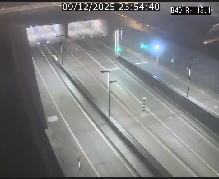 <h2>Webcam sur la route de contournement d'Esch-Belval avant le tunnel Central Gate au niveau de la porte de France et du radar fixe</h2>