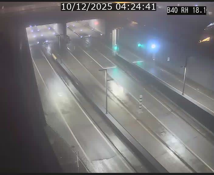<h2>Webcam sur la route de contournement d'Esch-Belval avant le tunnel Central Gate au niveau de la porte de France et du radar fixe</h2>