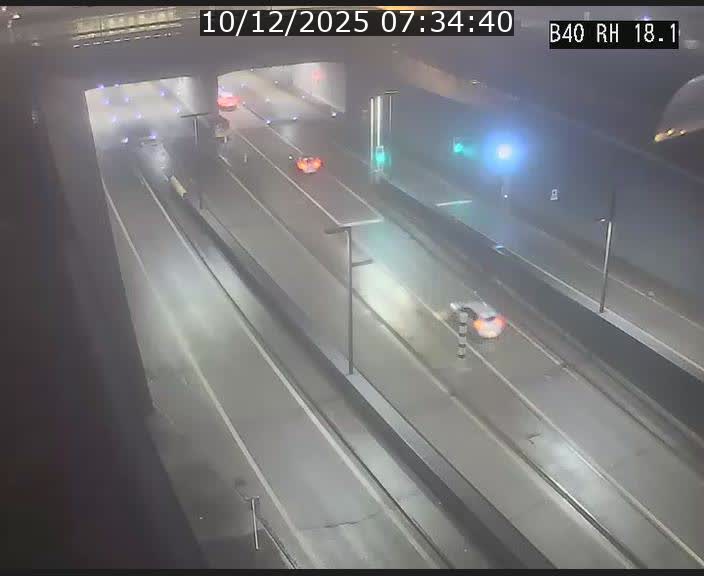 <h2>Webcam sur la route de contournement d'Esch-Belval avant le tunnel Central Gate au niveau de la porte de France et du radar fixe</h2>