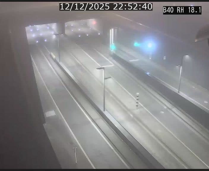 <h2>Webcam sur la route de contournement d'Esch-Belval avant le tunnel Central Gate au niveau de la porte de France et du radar fixe</h2>