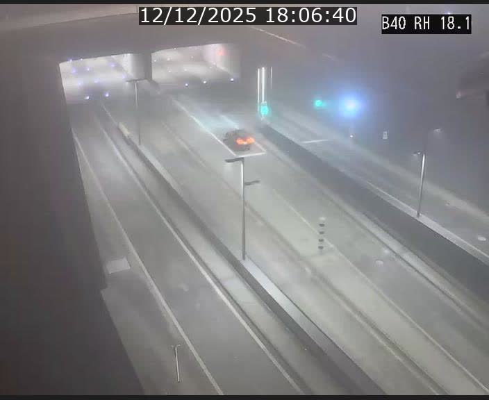 <h2>Webcam sur la route de contournement d'Esch-Belval avant le tunnel Central Gate au niveau de la porte de France et du radar fixe</h2>
