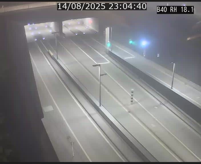 <h2>Webcam sur la route de contournement d'Esch-Belval avant le tunnel Central Gate au niveau de la porte de France et du radar fixe</h2>