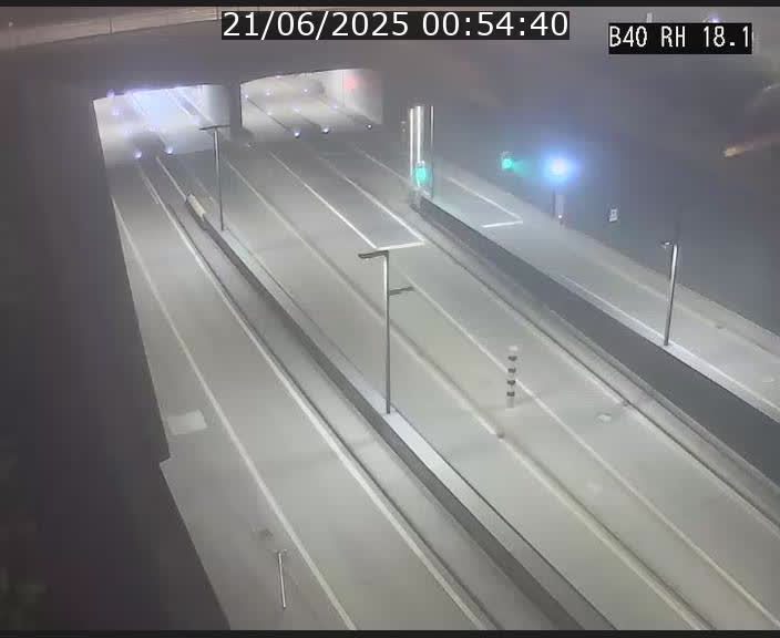 <h2>Webcam sur la route de contournement d'Esch-Belval avant le tunnel Central Gate au niveau de la porte de France et du radar fixe</h2>