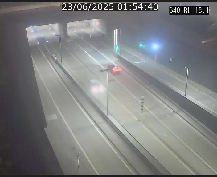 <h2>Webcam sur la route de contournement d'Esch-Belval avant le tunnel Central Gate au niveau de la porte de France et du radar fixe</h2>