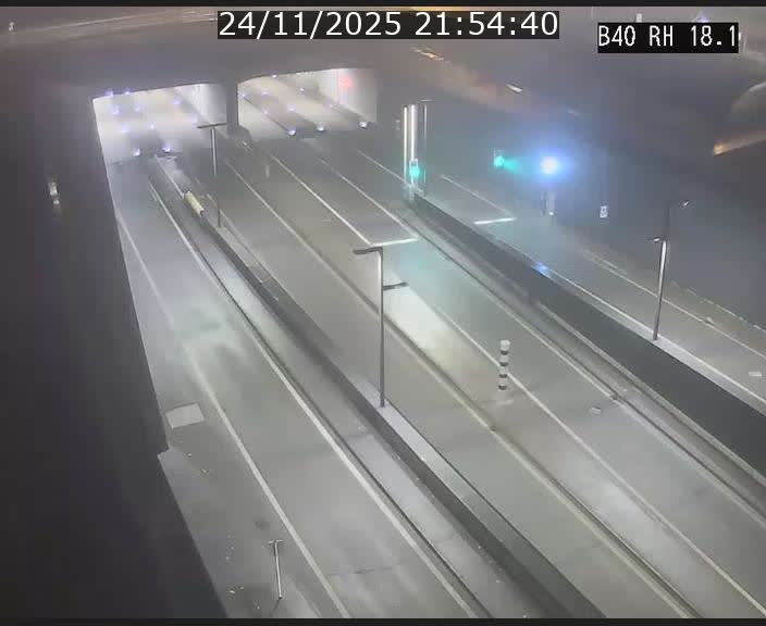<h2>Webcam sur la route de contournement d'Esch-Belval avant le tunnel Central Gate au niveau de la porte de France et du radar fixe</h2>