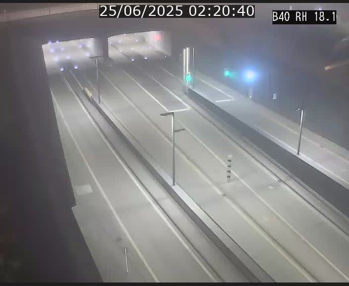 <h2>Webcam sur la route de contournement d'Esch-Belval avant le tunnel Central Gate au niveau de la porte de France et du radar fixe</h2>