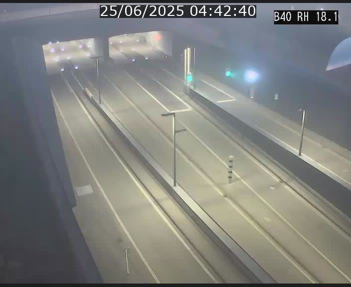 <h2>Webcam sur la route de contournement d'Esch-Belval avant le tunnel Central Gate au niveau de la porte de France et du radar fixe</h2>