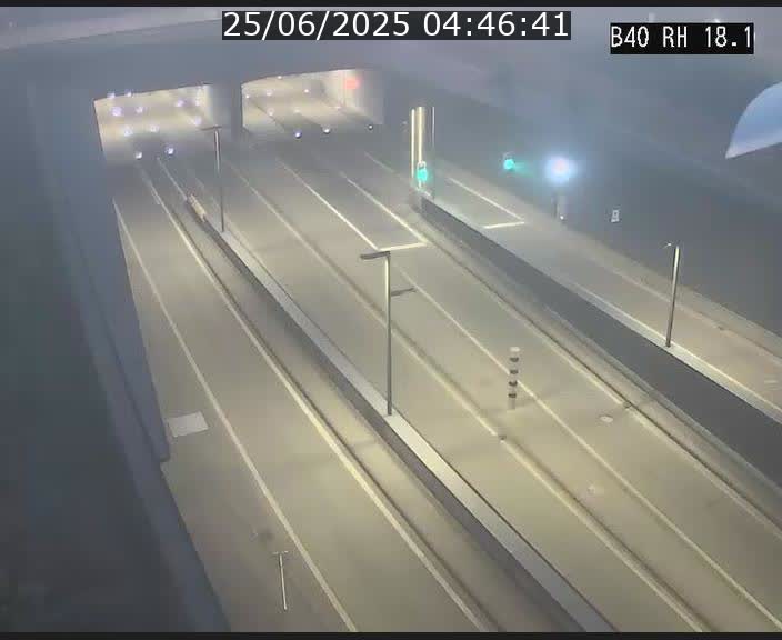 <h2>Webcam sur la route de contournement d'Esch-Belval avant le tunnel Central Gate au niveau de la porte de France et du radar fixe</h2>