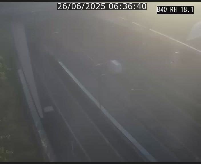<h2>Webcam sur la route de contournement d'Esch-Belval avant le tunnel Central Gate au niveau de la porte de France et du radar fixe</h2>