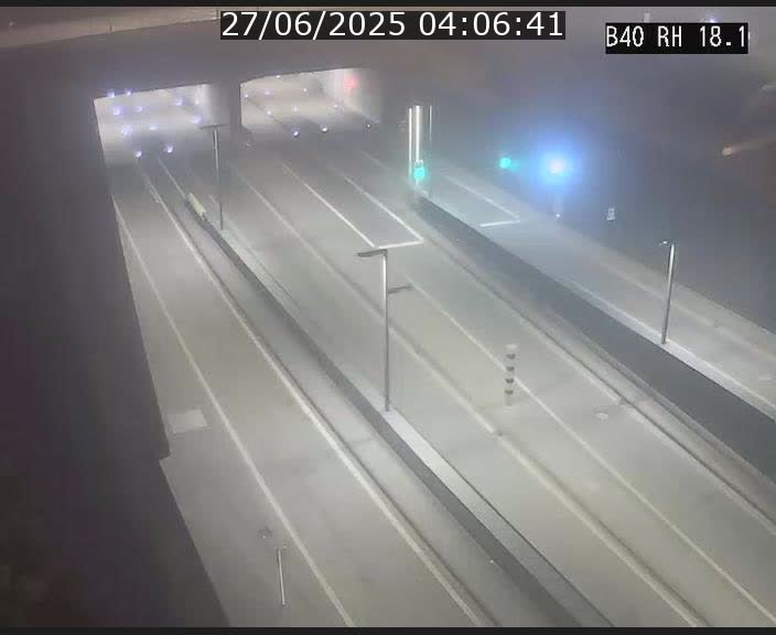 <h2>Webcam sur la route de contournement d'Esch-Belval avant le tunnel Central Gate au niveau de la porte de France et du radar fixe</h2>