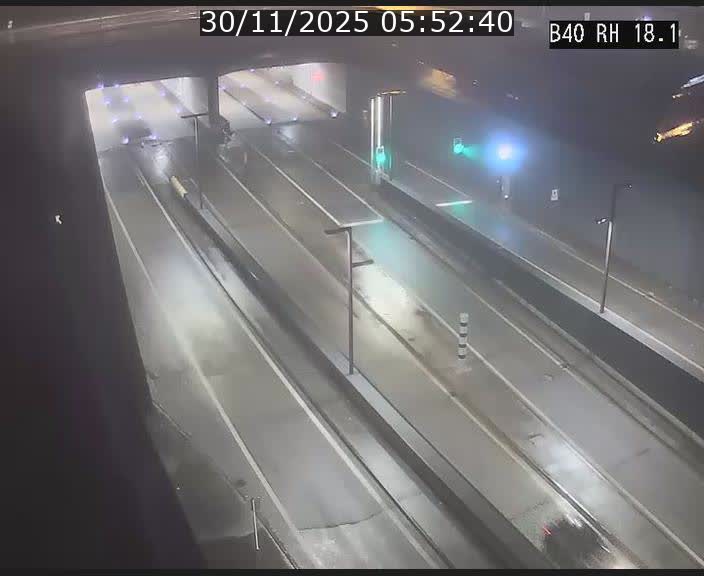 <h2>Webcam sur la route de contournement d'Esch-Belval avant le tunnel Central Gate au niveau de la porte de France et du radar fixe</h2>
