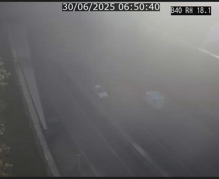 <h2>Webcam sur la route de contournement d'Esch-Belval avant le tunnel Central Gate au niveau de la porte de France et du radar fixe</h2>