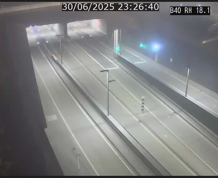 <h2>Webcam sur la route de contournement d'Esch-Belval avant le tunnel Central Gate au niveau de la porte de France et du radar fixe</h2>